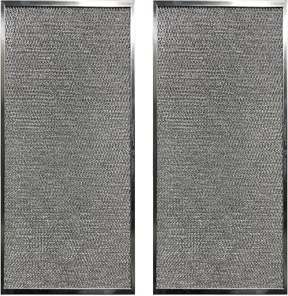 Air Filter Factory Aluminum Filter Replacement For Honeywell 203369, F50F1057, F50E1349, F50E1331, F50E1067, F50A1116, F50F1040 USA Made HVAC Furnace Aluminum Pre/Post Filters 12-1/2" X 20" 2-Pack