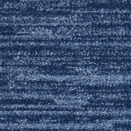 Nourison Home Nourison Essentials Navy Blue 4' x Round Area Rug - Easy Clean, Non Shedding, Bed Room, Living Room, Dining Room, Kitchen (4' x Round)
