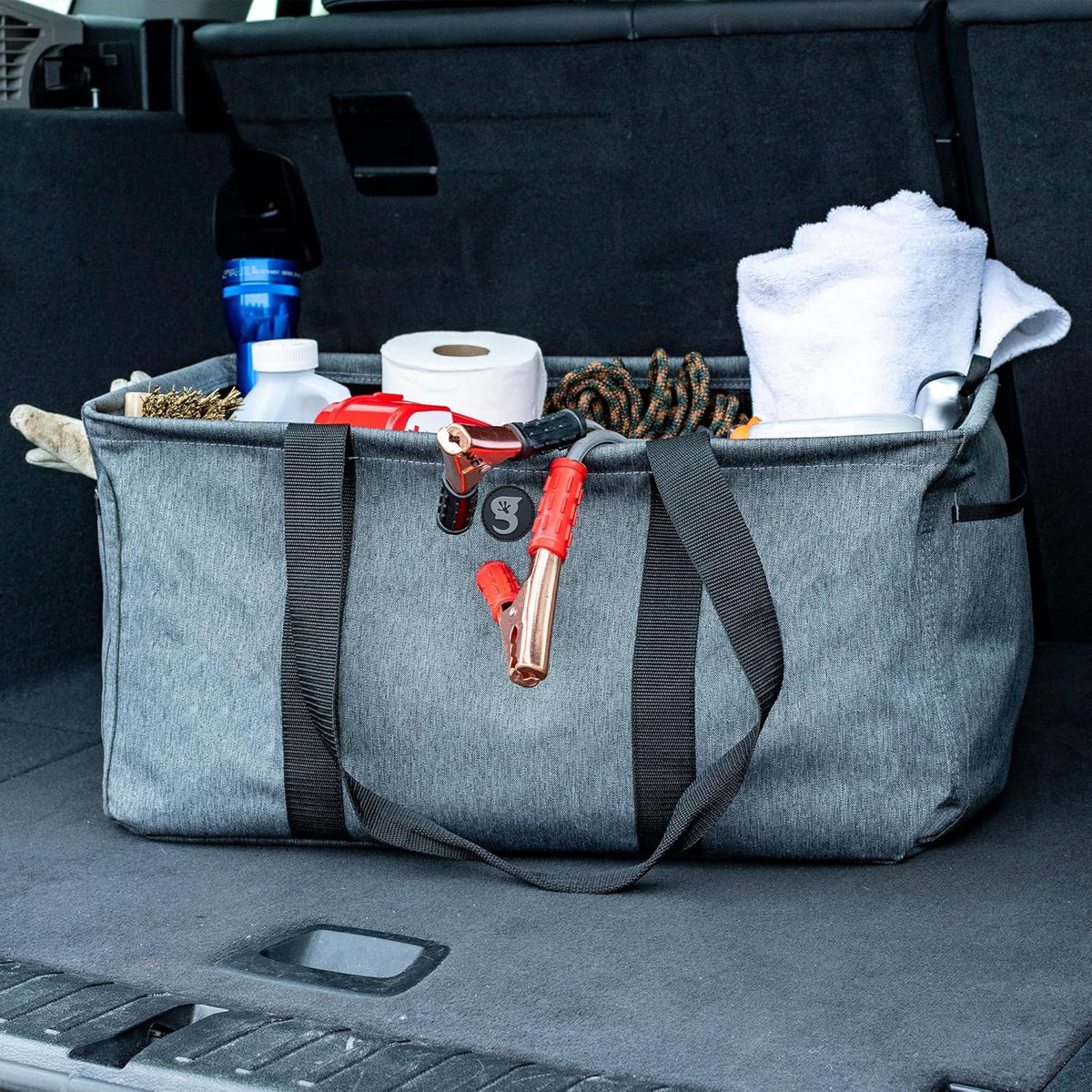 geckobrands Large Utility Tote - Durable Multipurpose Bag for Beach, Travel, Shopping & Outdoor Activities