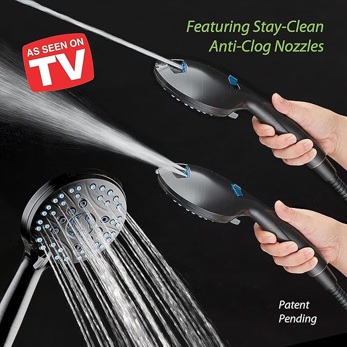 Hotel Spa AquaCare for California As-Seen-On-TV High Pressure Handheld Rain