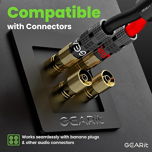 GEARit Outdoor Speaker Wire CL3 Rated, 16 Gauge Speaker Wire, Speaker Cable 100