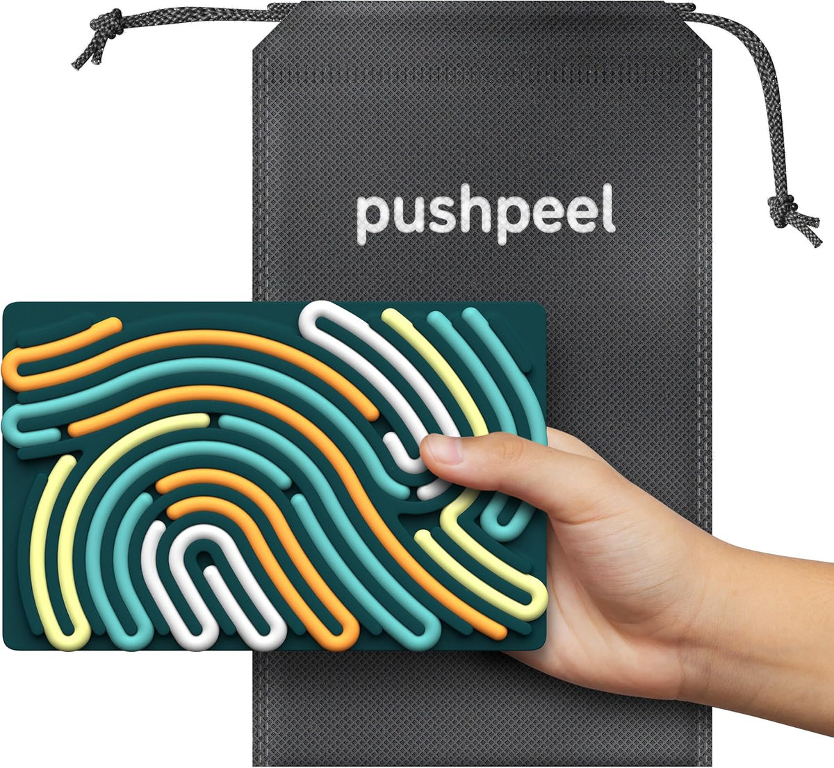 Pushpeel Sensory Activity Board for Kids and Adults