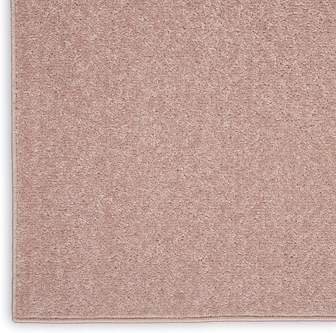 Nourison Home Nourison Essentials Pink 5' x 7' Area Rug - Easy Clean, Non Shedding, Bed Room, Living Room, Dining Room, Kitchen (5' x 7')