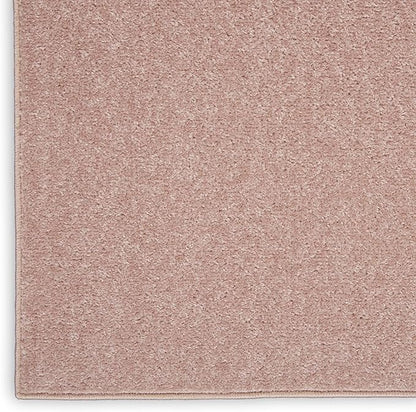 Nourison Home Nourison Essentials Pink 5' x 7' Area Rug - Easy Clean, Non Shedding, Bed Room, Living Room, Dining Room, Kitchen (5' x 7')